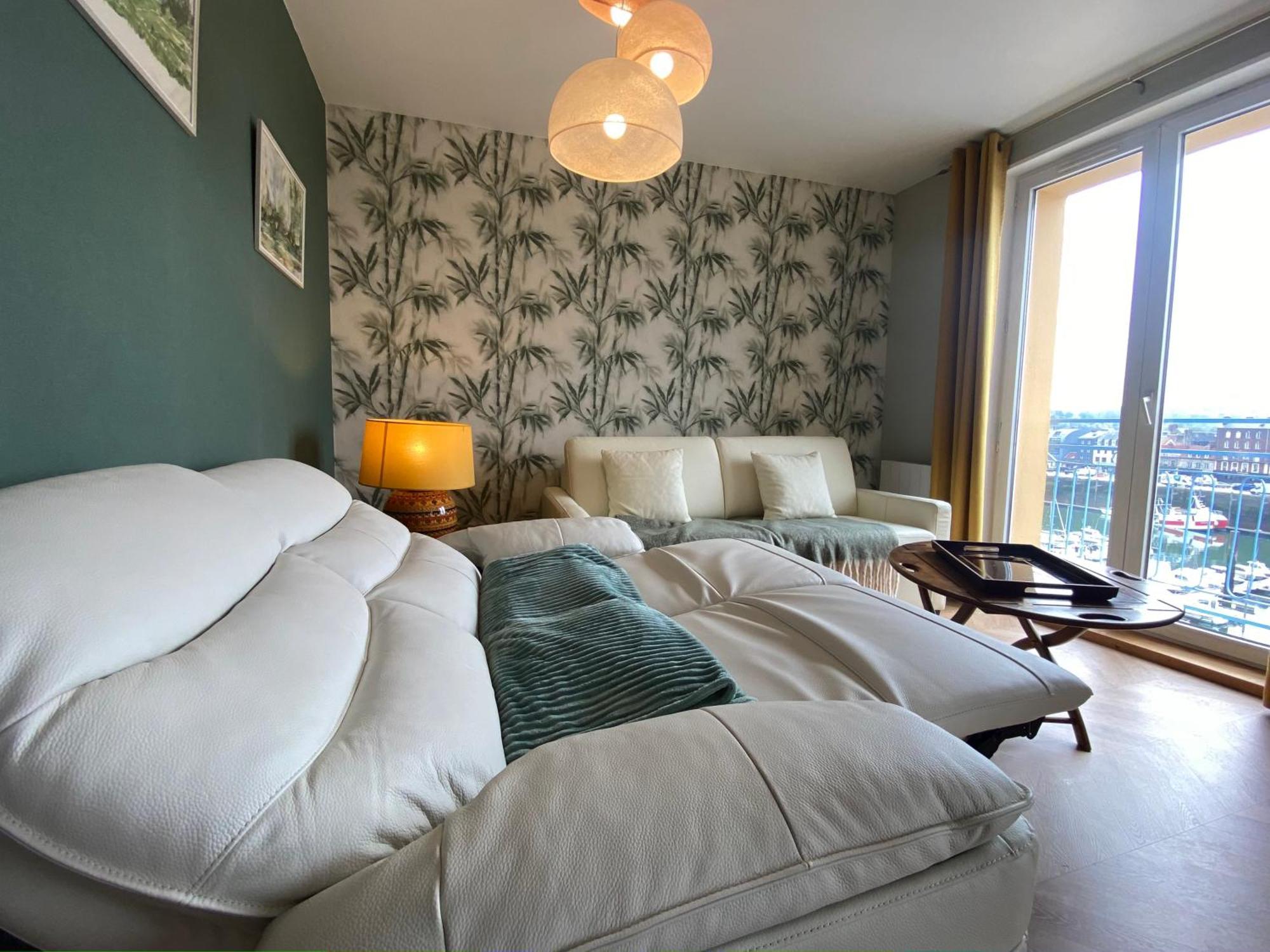 Etablissement 3 Etoiles Avec Ascenseur, 3 Appartements Lumineux Vue Port Avec Balcon, 200M De La Mer, Wifi Fibre, Tous Service Inclus Dieppe Zewnętrze zdjęcie
